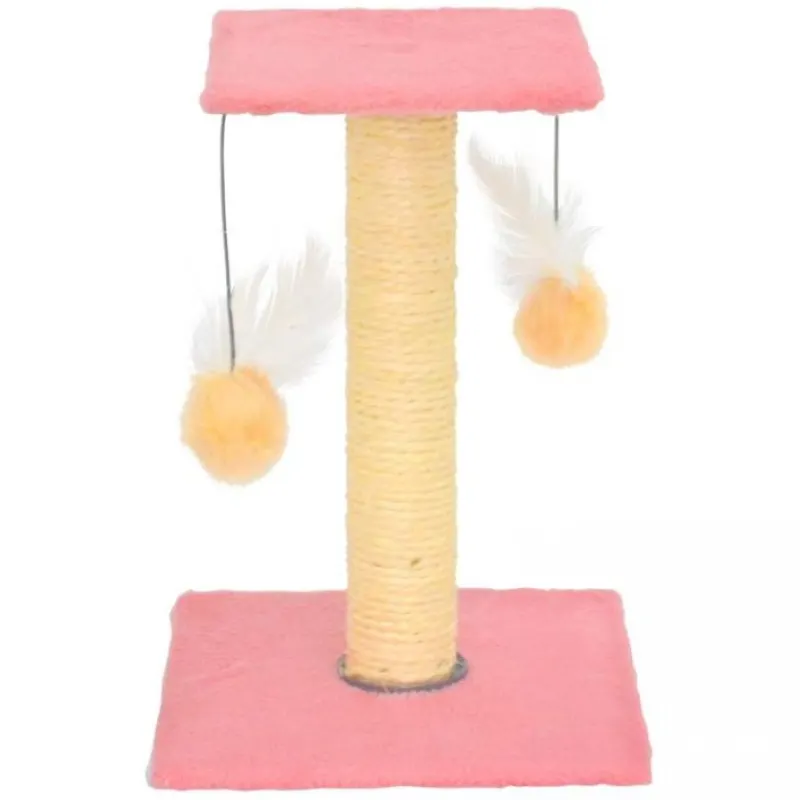 Arranhador Plataforma Quadrada Rosa São Pet