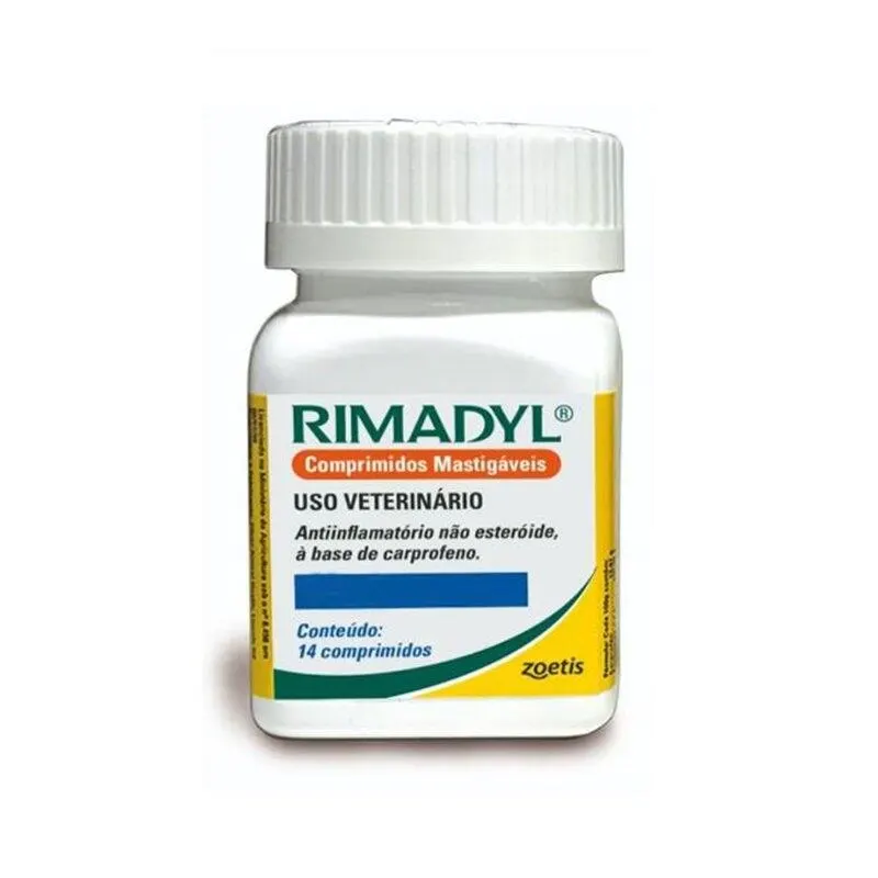 Rimadyl 75 mg Anti Inflamatório com 14 comprimidos - Zoetis