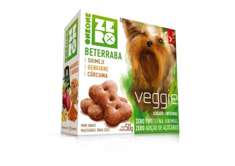 Mini Snack ZERO Spin Pet - 50g - Veggie