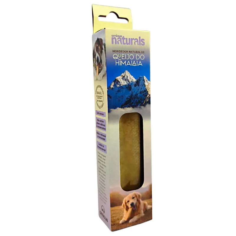 Petisco Amicus Queijo de Yak Natural do Himalaia Grande 100 g