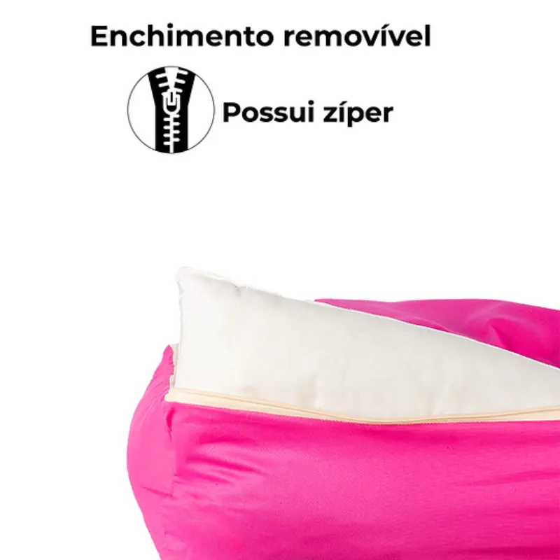 Cama Bem-Me-Quer Pink M Fabrica Pet