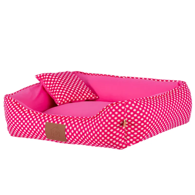Cama Bem-Me-Quer Pink M Fabrica Pet