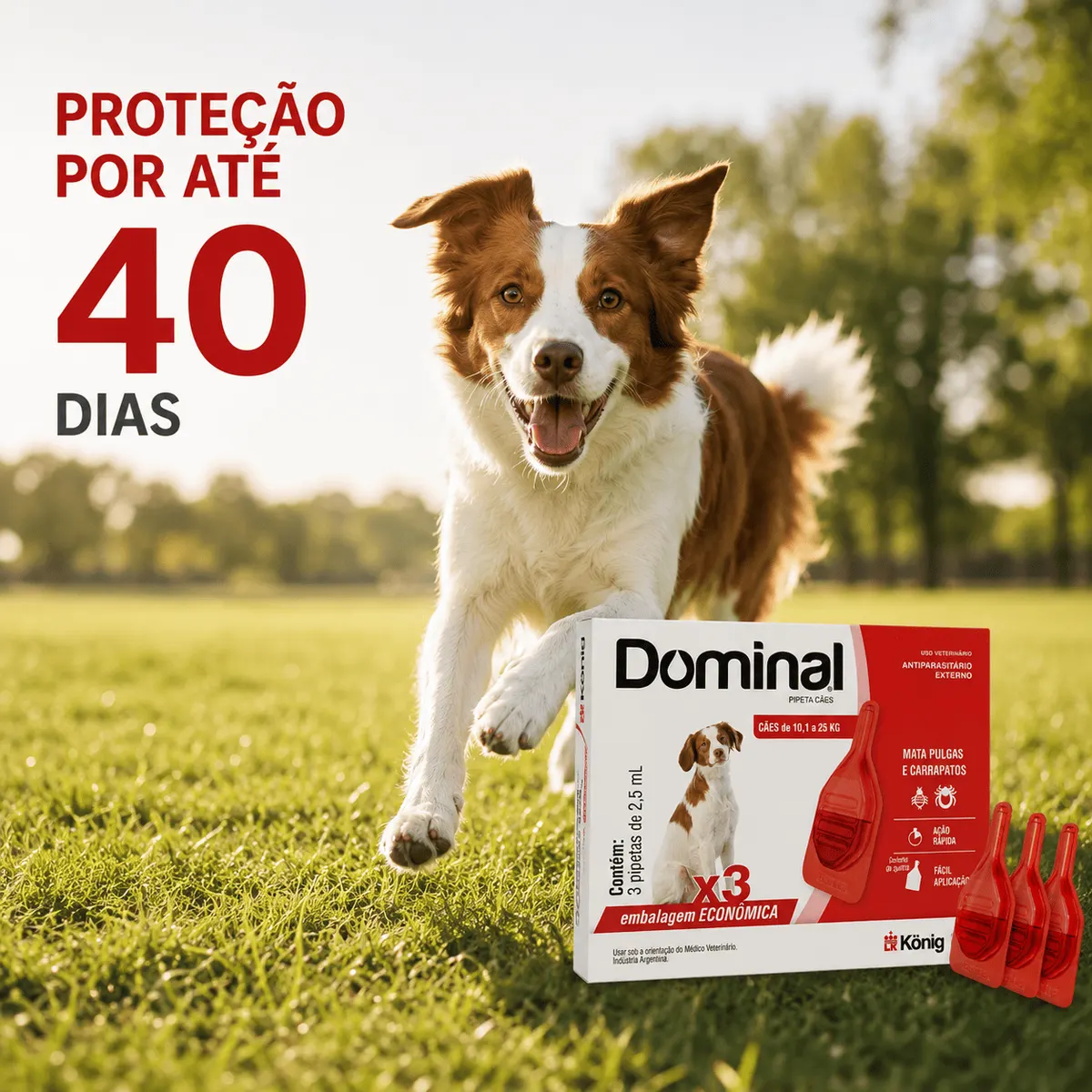 DOMINAL PIPETAS X3 CAES 10,1 ATE 25KG 2,5ML