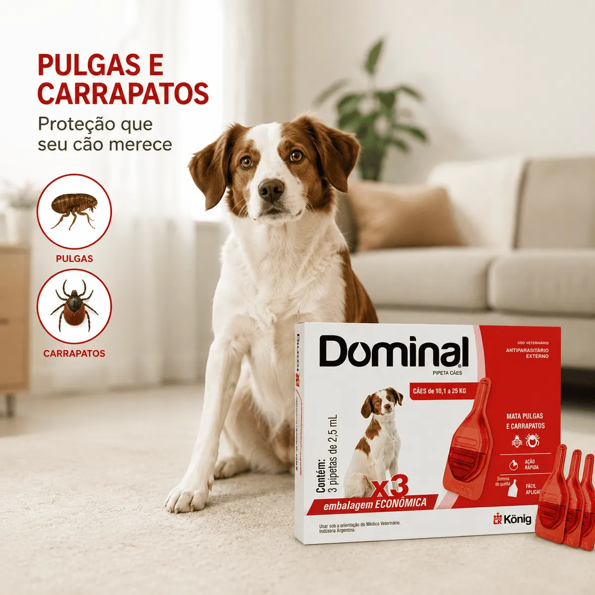 DOMINAL PIPETAS X3 CAES 10,1 ATE 25KG 2,5ML