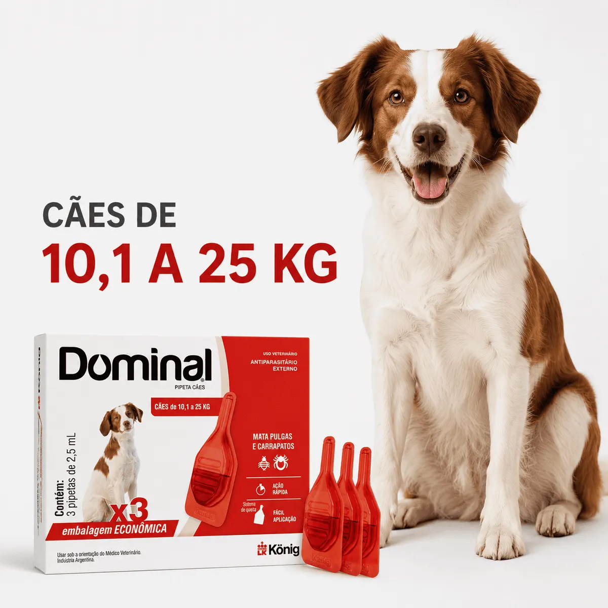 DOMINAL PIPETAS X3 CAES 10,1 ATE 25KG 2,5ML