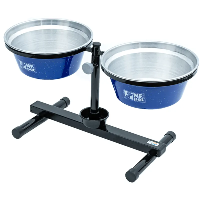 Comedouro Antiformiga  NF Pet Azul