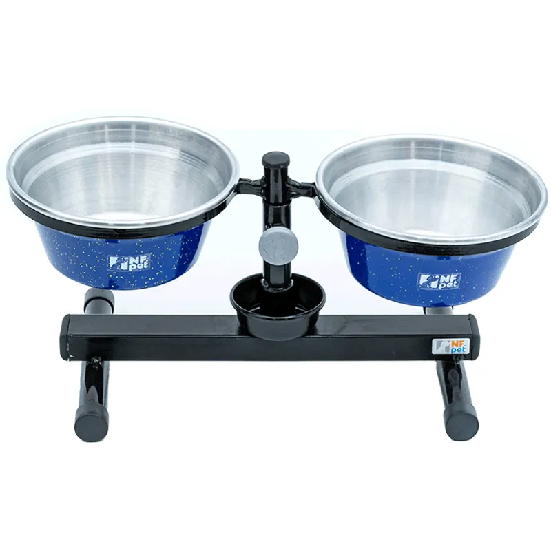 Comedouro Antiformiga  NF Pet Azul