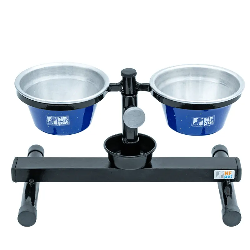 Comedouro Antiformiga  NF Pet Azul