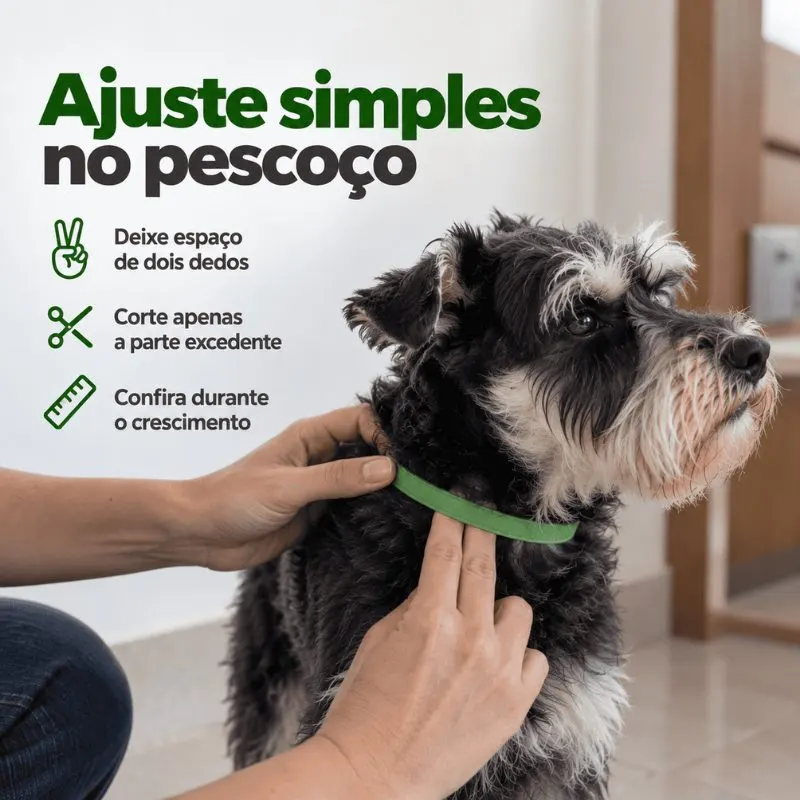 Coleira Antiparasitária König Externo 33 cm para Cães