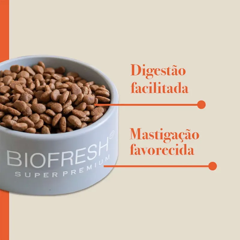 Ração Biofresh Cão Adulto Pequena e Mini Mix
