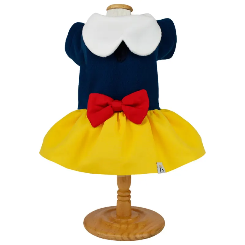 Vestido Princesa Azul Marinho Bonito pra Cachorro