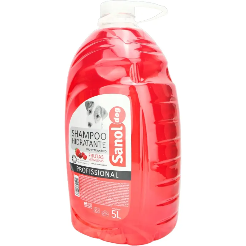 Sanol Dog Profissional Shampoo Frutas Vermelhas 5 L