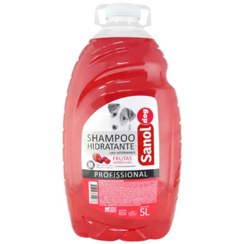Sanol Dog Profissional Shampoo Frutas Vermelhas 5 L