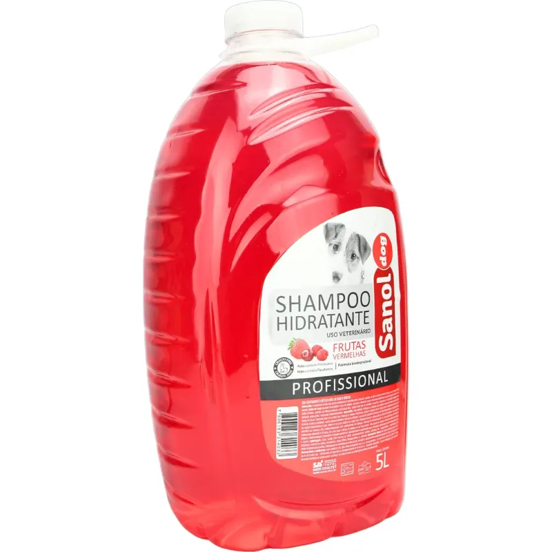 Sanol Dog Profissional Shampoo Frutas Vermelhas 5 L