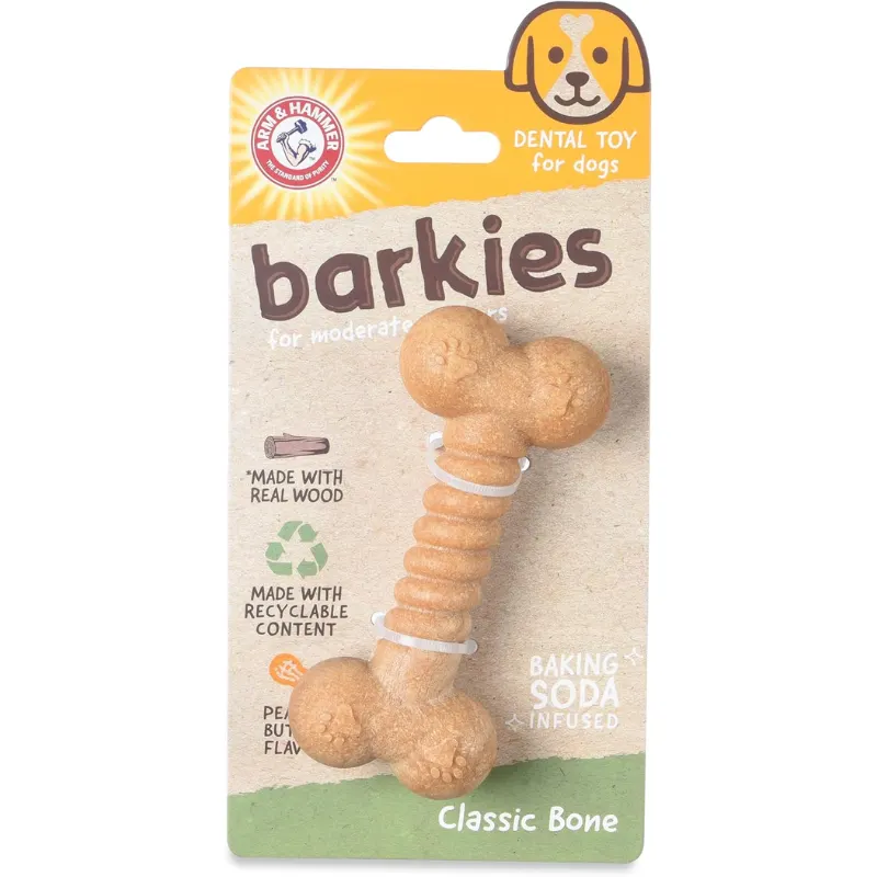 Arm & Hammer Barkies Classic Bone Brinquedo Dental para Cães