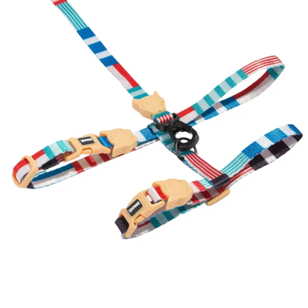 Peitoral Zeedog Com Guia Para Gatos Yacht