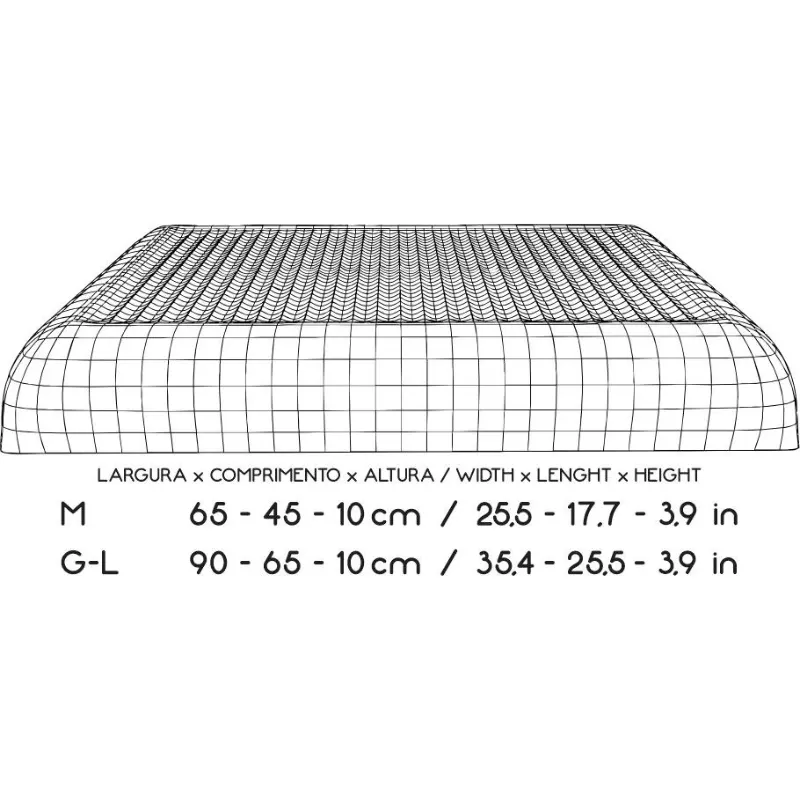 Futon Toh G Malbec para cães