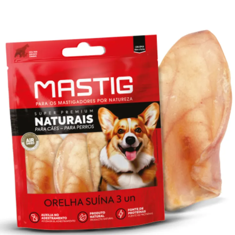 Mastig Orelha Suina Natural 3 un