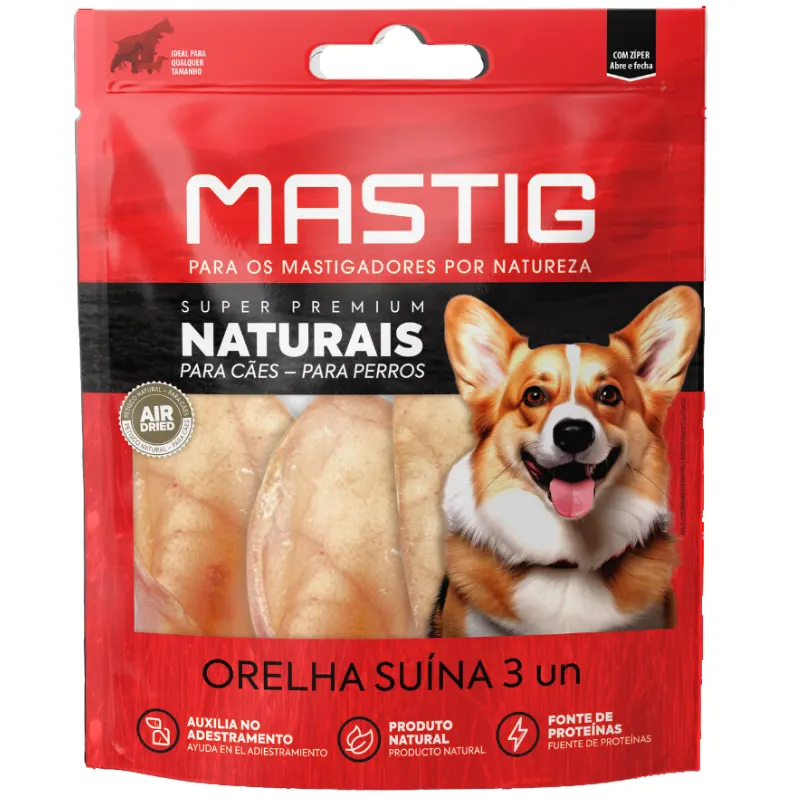 Mastig Orelha Suina Natural 3 un