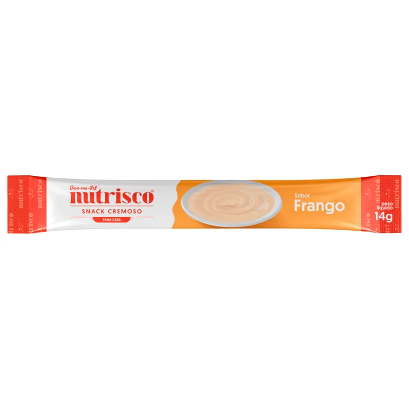 Snack Cremoso Nutrisco 56 g Frango para Cães