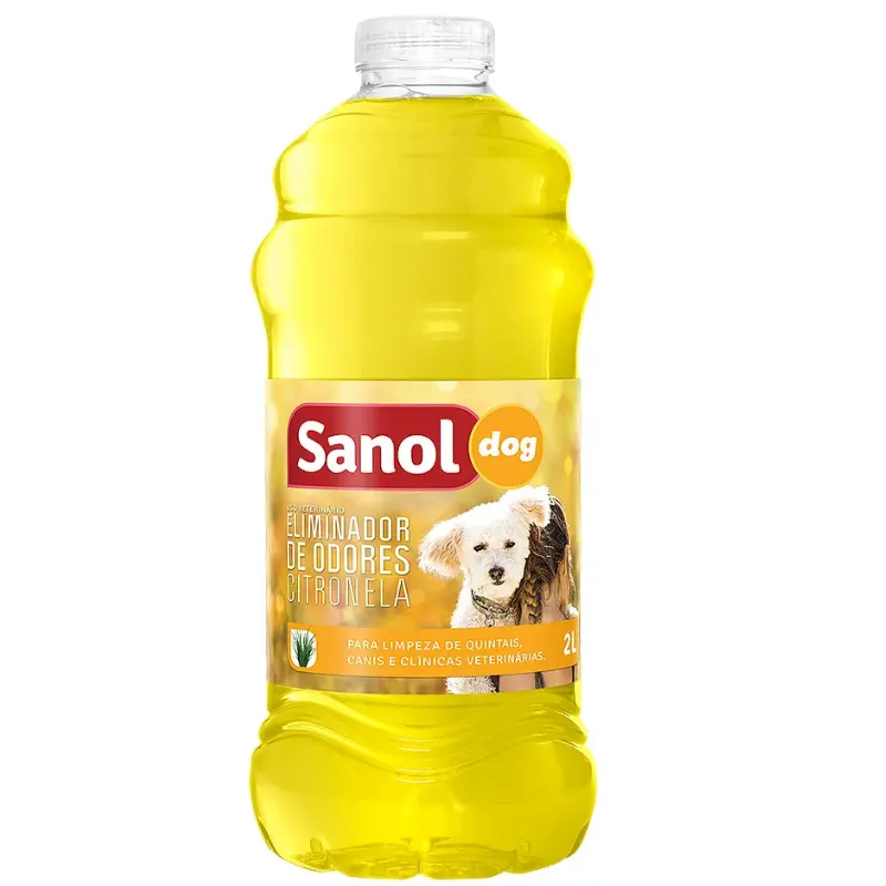 Eliminador de Odores Sanol dog Citronela 2 L