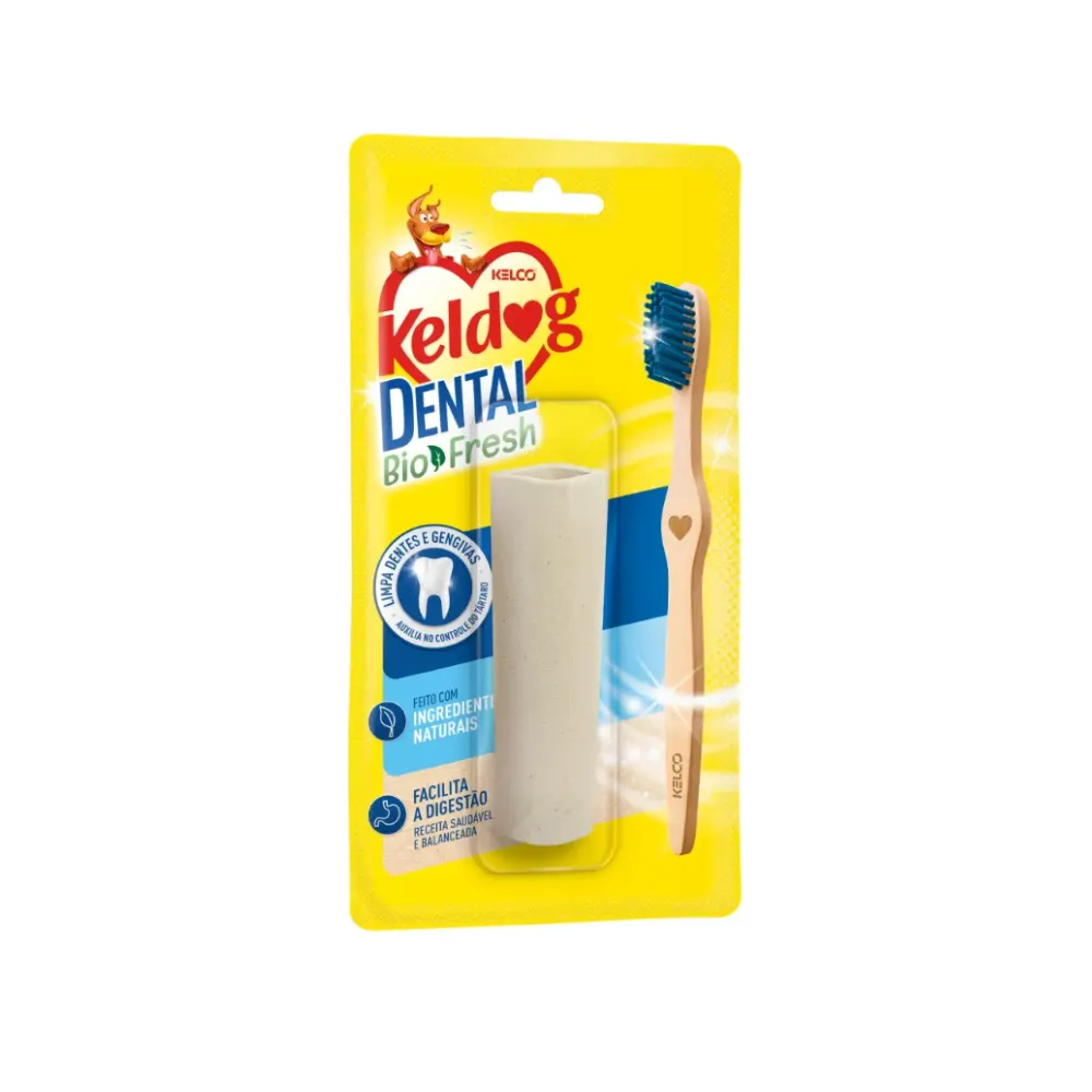 Osso Keldog Dental Canelinha para Cães 1 Unidade - Keldog