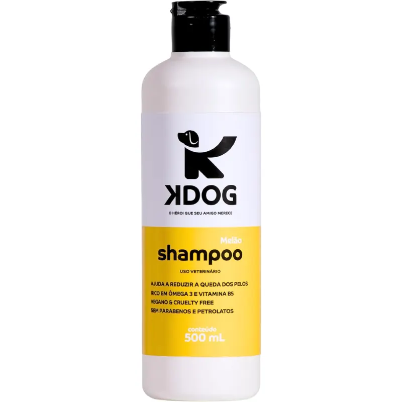 Kdog Shampoo Melão 500 ml
