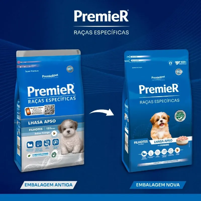 Ração Premier Raças Específicas Cães Filhotes Lhasa Apso