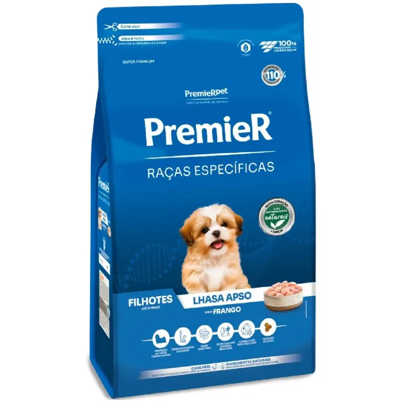 Ração Premier Raças Específicas Cães Filhotes Lhasa Apso