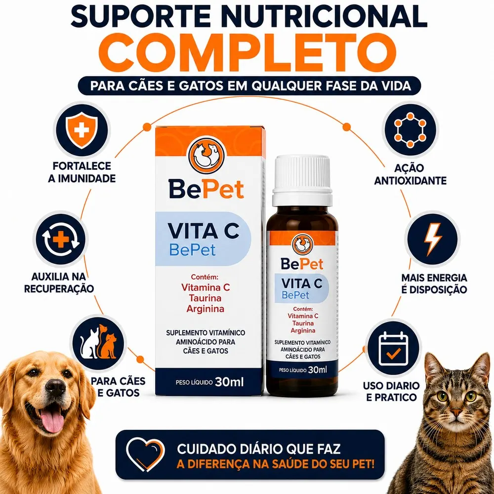 Suplemento Vitamínico Vita C Bepet - 30ml - Vitamina C