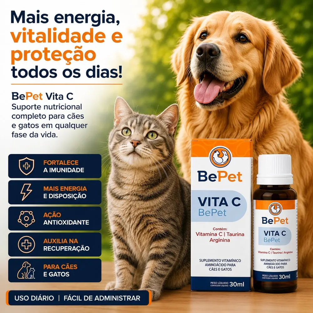 Suplemento Vitamínico Vita C Bepet - 30ml - Vitamina C