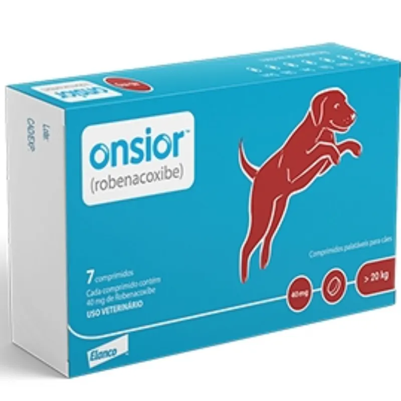 Onsior (ROBENACOXIB) 40 mg 7 Comprimidos   20 Kg
