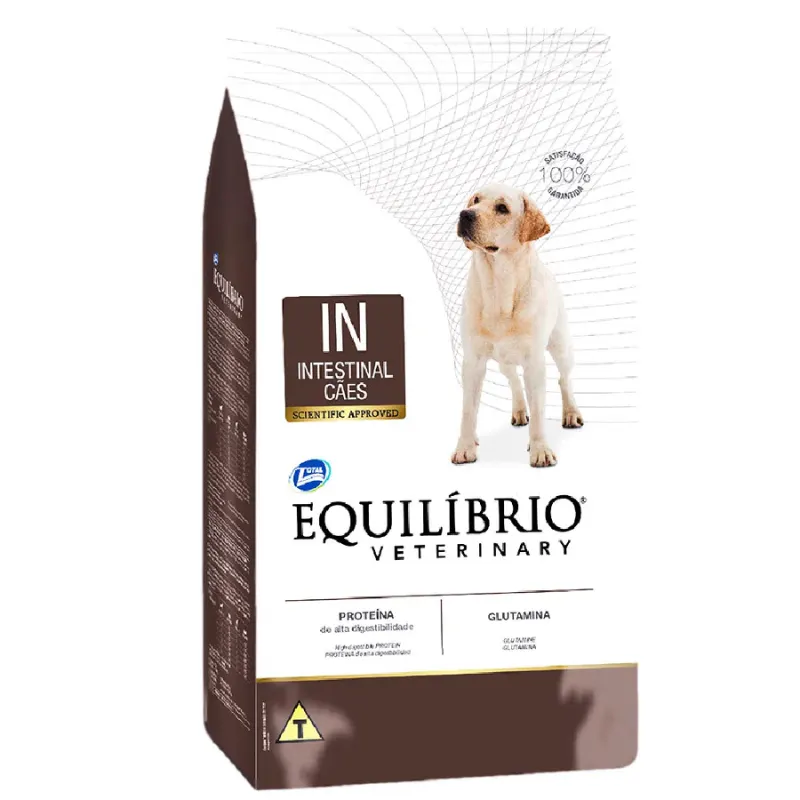 Ração Equilíbrio Veterinary Cães Intestinal 7,5 Kg