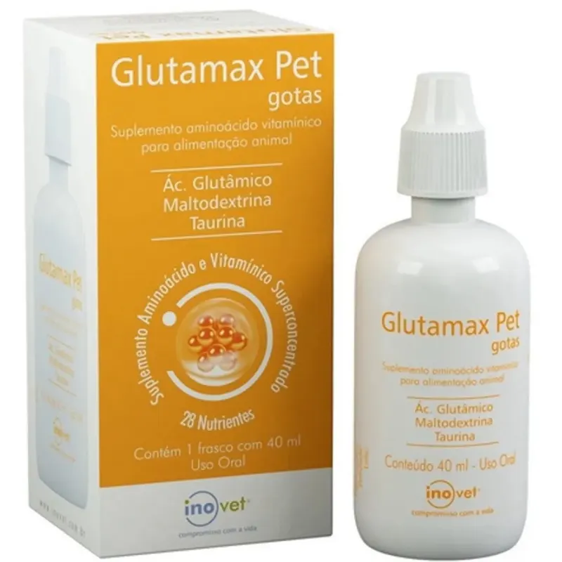 Glutamax GP Suplemento em Gotas para Animais