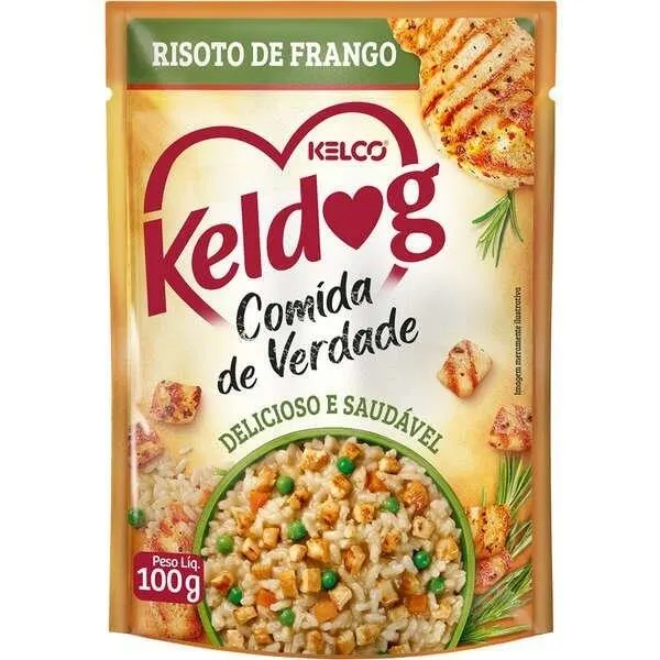 Ração Úmida Keldog Sachê Frango Cães 100g