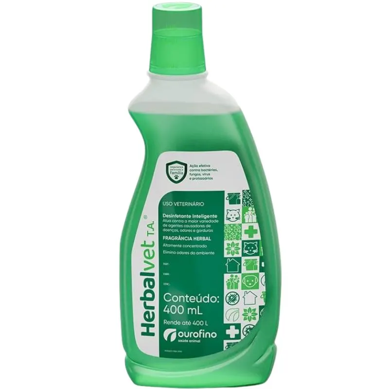 Herbalvet Desinfetante Ourofino T.A 400 ml
