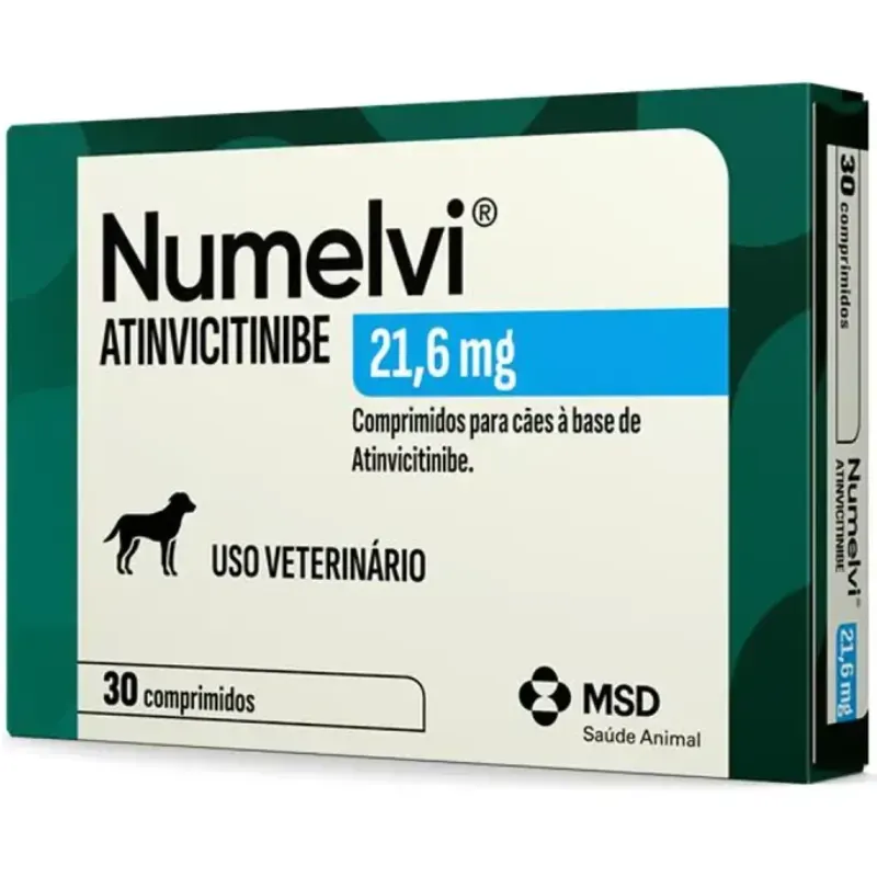 Numelvi 21,6 mg - Tratamento para Coceira em Cães 30 comprimidos