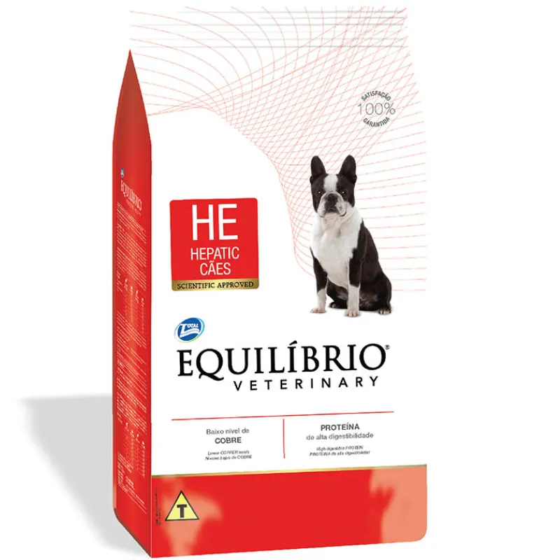 Ração Equilíbrio Veterinary Hepatic para Cães Adultos