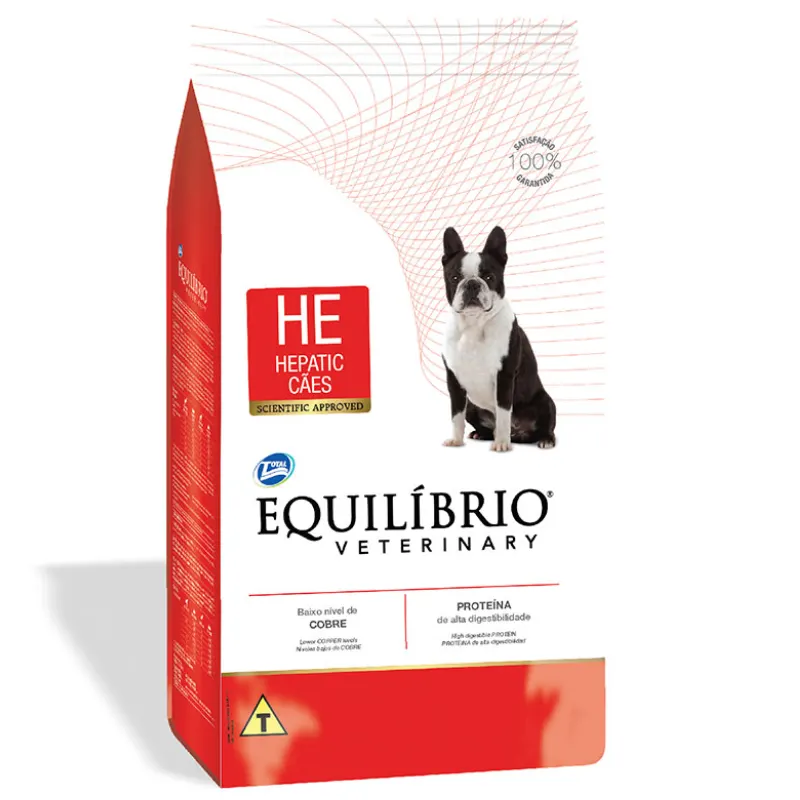 Ração Equilíbrio Veterinary Hepatic para Cães Adultos