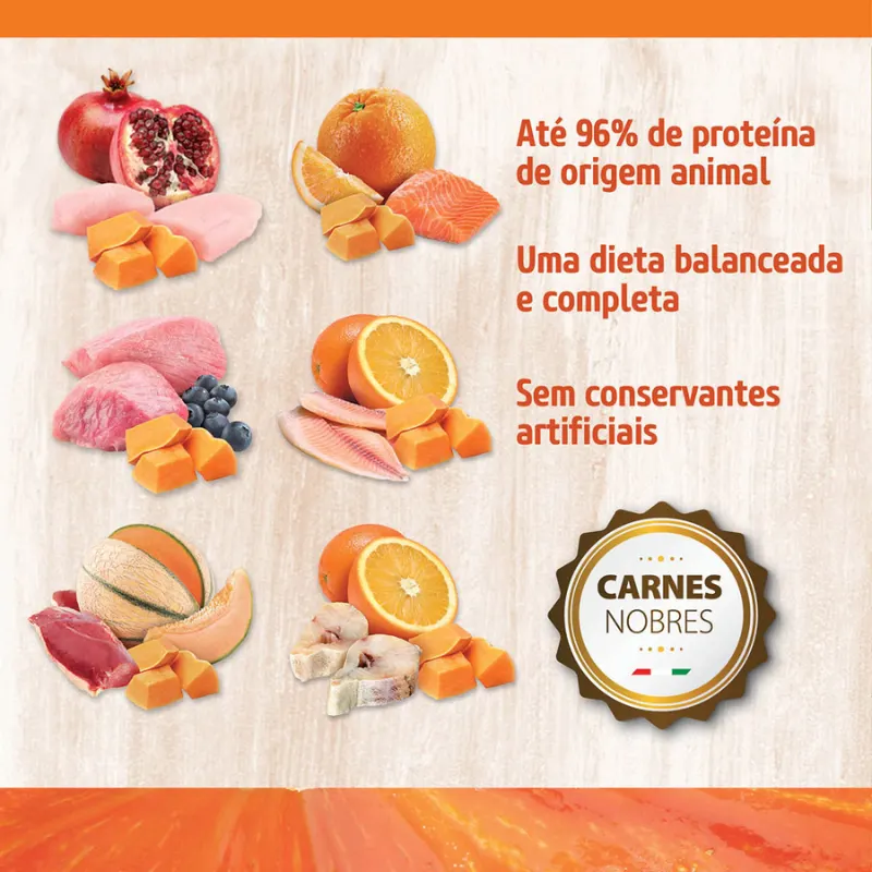 Ração N&D Pumpkin Cães Filhotes Mini Pequeno Sabor Cordeiro 800 g