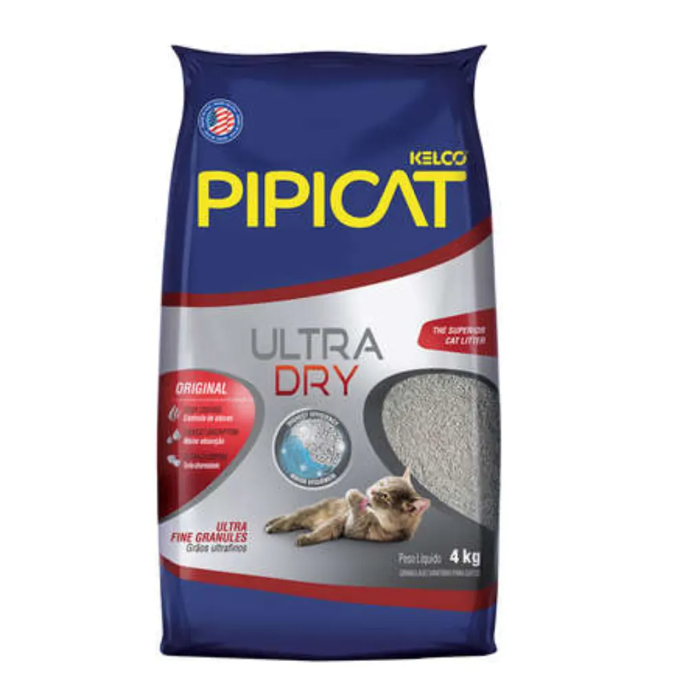 Areia Sanitária Kelco Pipicat Ultra Dry