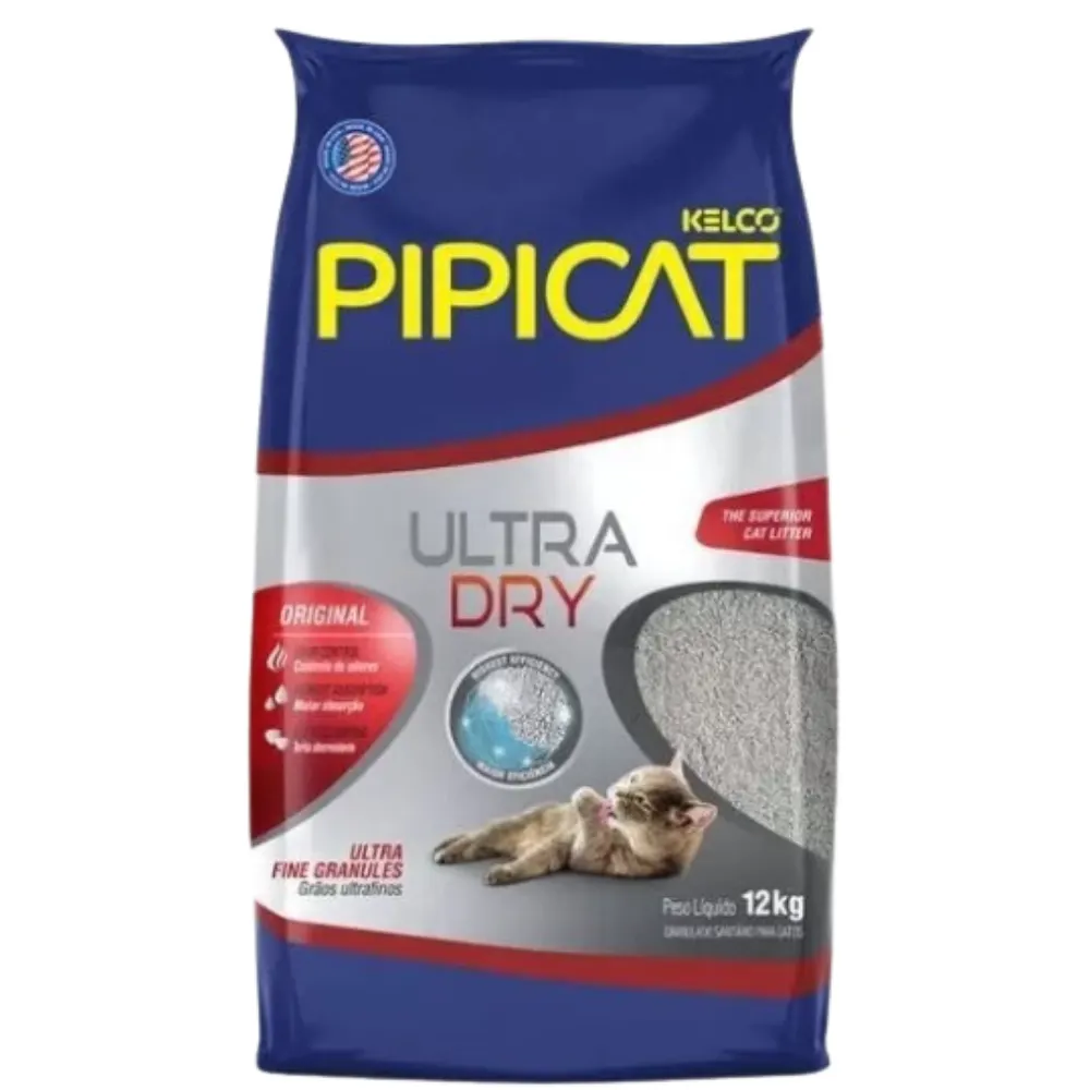 Areia Sanitária Kelco Pipicat Ultra Dry