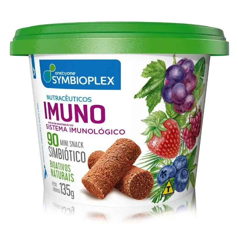 Mini Snack SYMBIOPLEX Spin Pet - 135g - Imuno