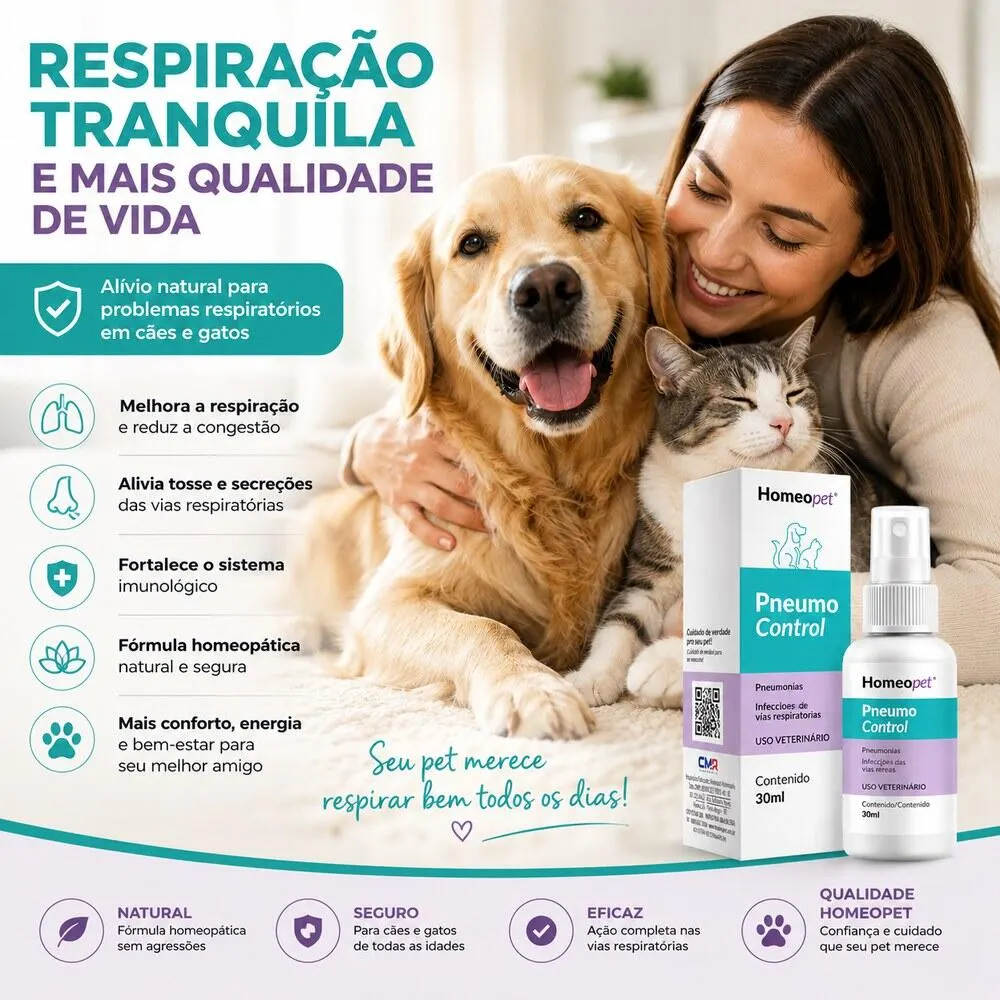 Homeopet Pneumo Control 30 ml