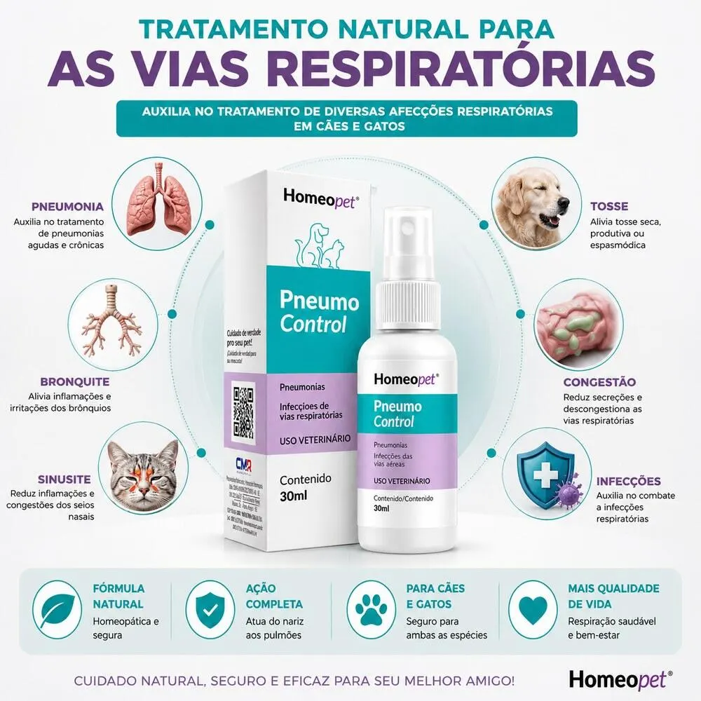 Homeopet Pneumo Control 30 ml