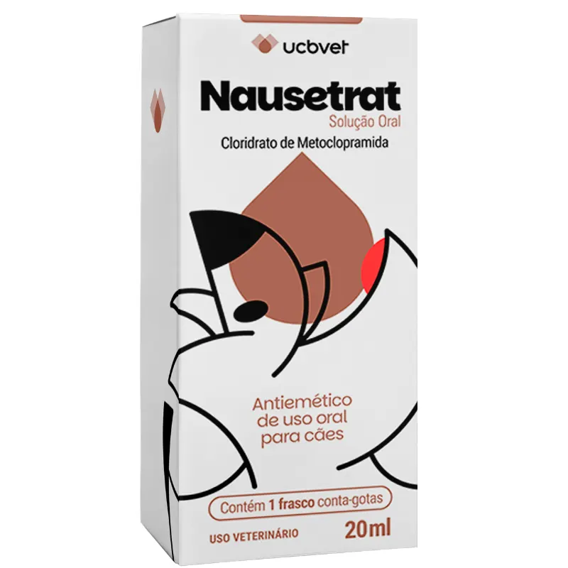 Nausetrat Solução Oral 20 ml UCBVET