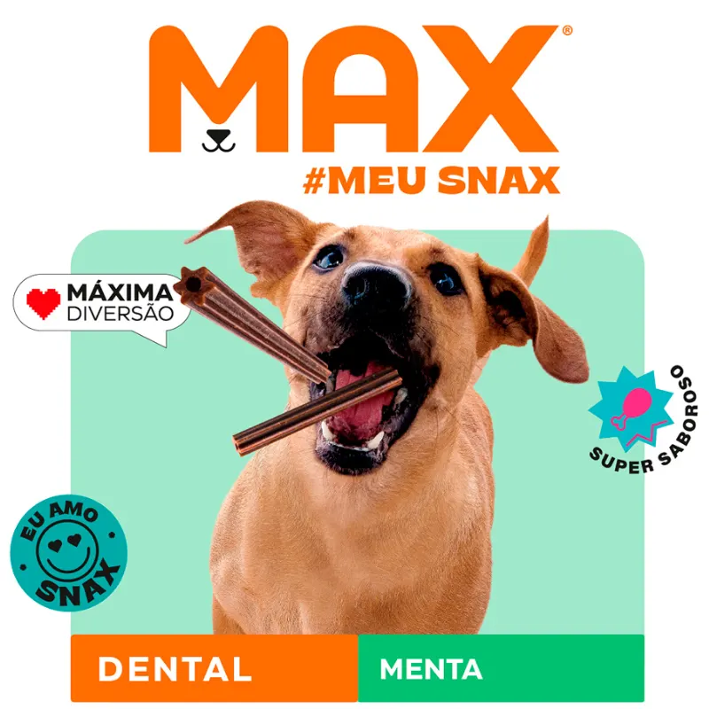 Snack Max Dental para Cães Fresh 70 g
