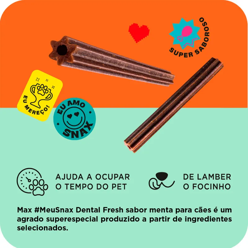 Snack Max Dental para Cães Fresh 70 g