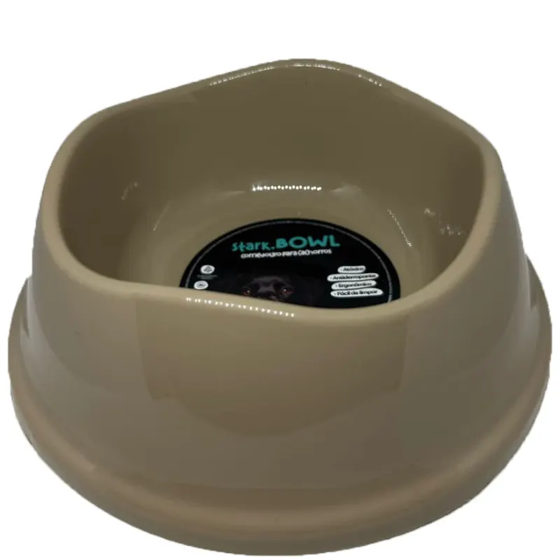 Comedouro Stark Bowl 350 ml Bege