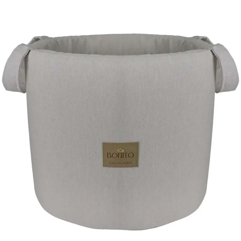 Toy Bag Linen Bonito para Cachoro Bege U